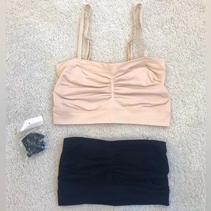 2 Shimera Bandeau Bralettes